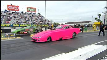 NHRA Alcohol Funny Car Driver, Aryan Rochon 