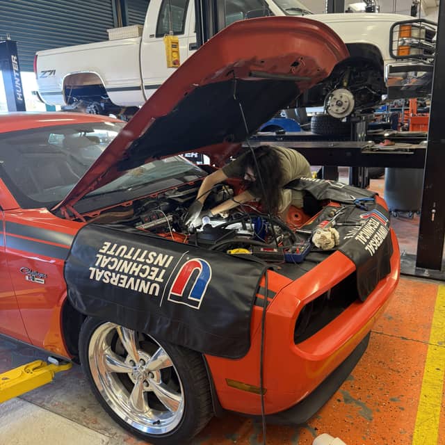 challenger engine work