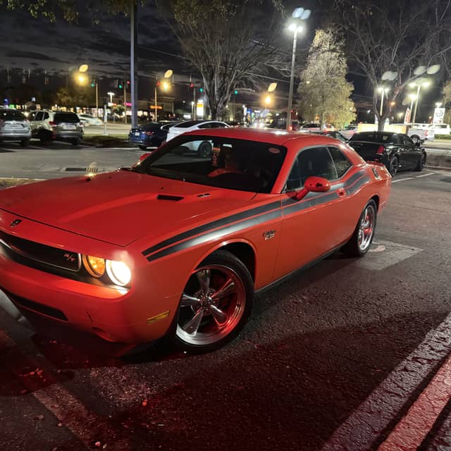 orange challenger night